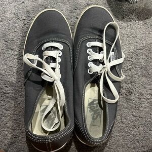 Vans Authentic Lo Pro sneakers - gray colored, men’s size 6/women’s size 7.5